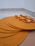 Individuales color mostaza