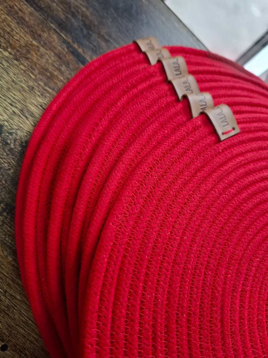 Individuales color rojo