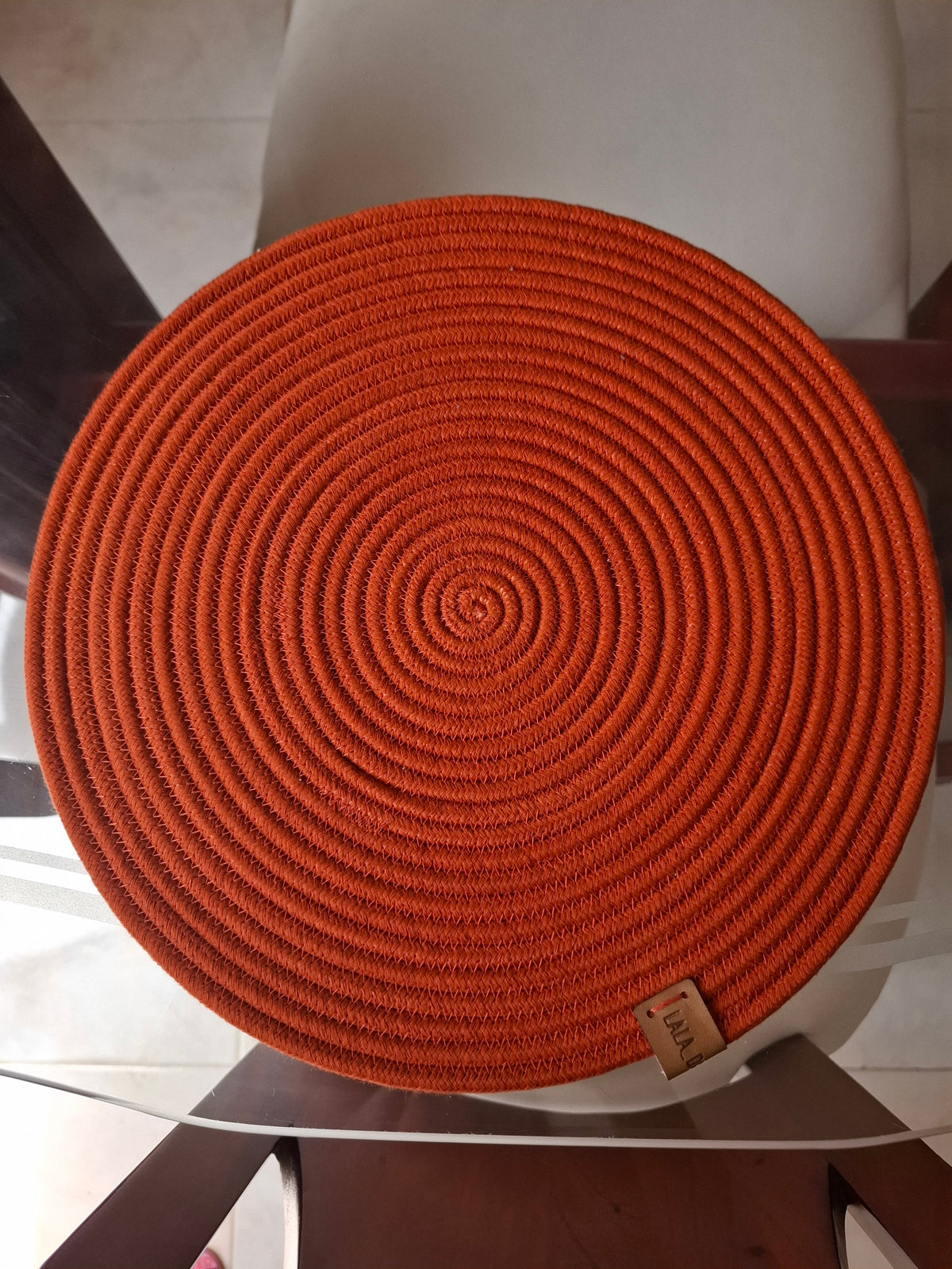 Individuales terracota