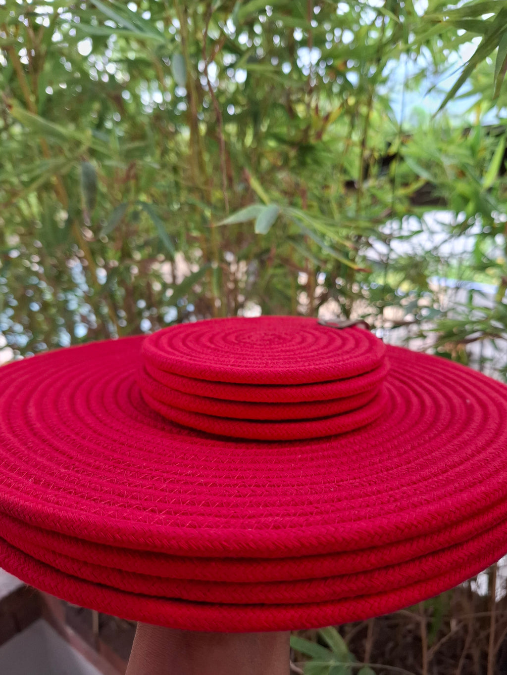 Individuales color rojo