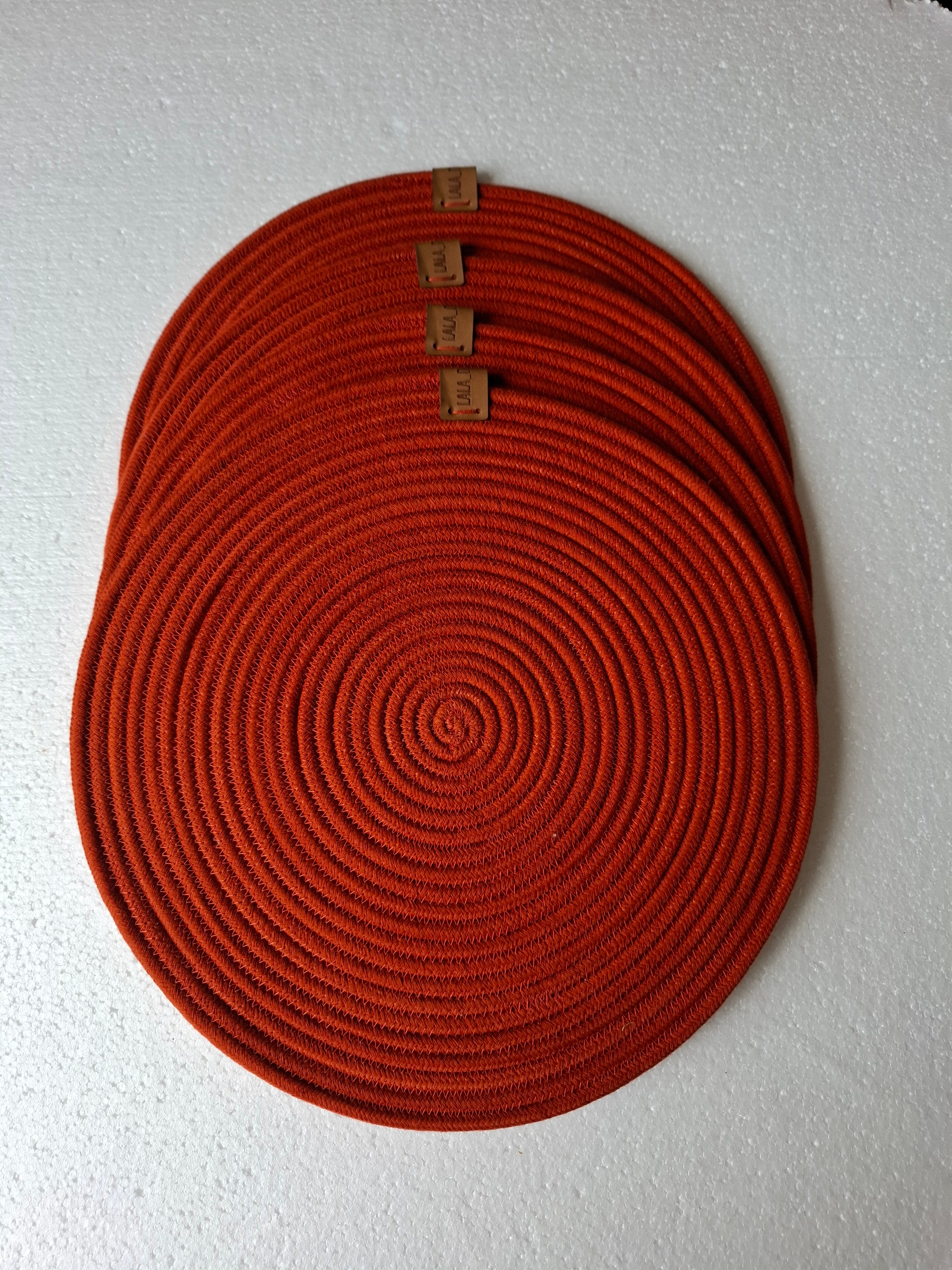 Individuales terracota