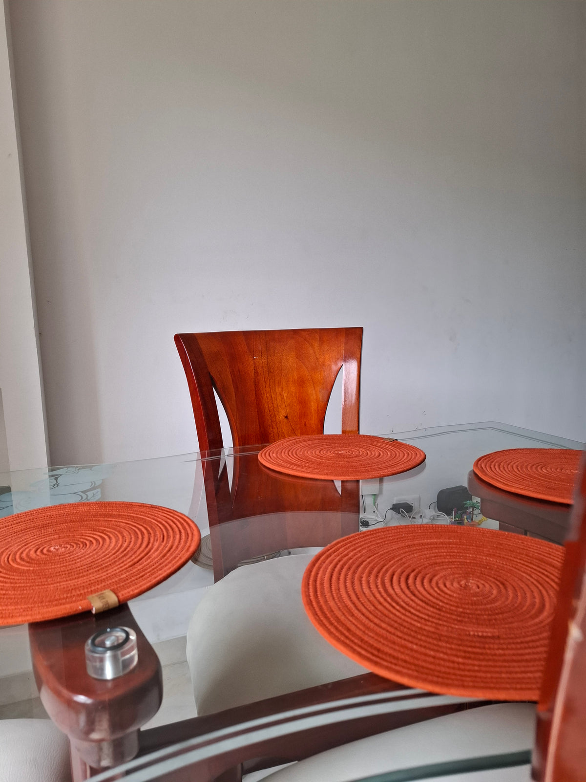 Individuales terracota