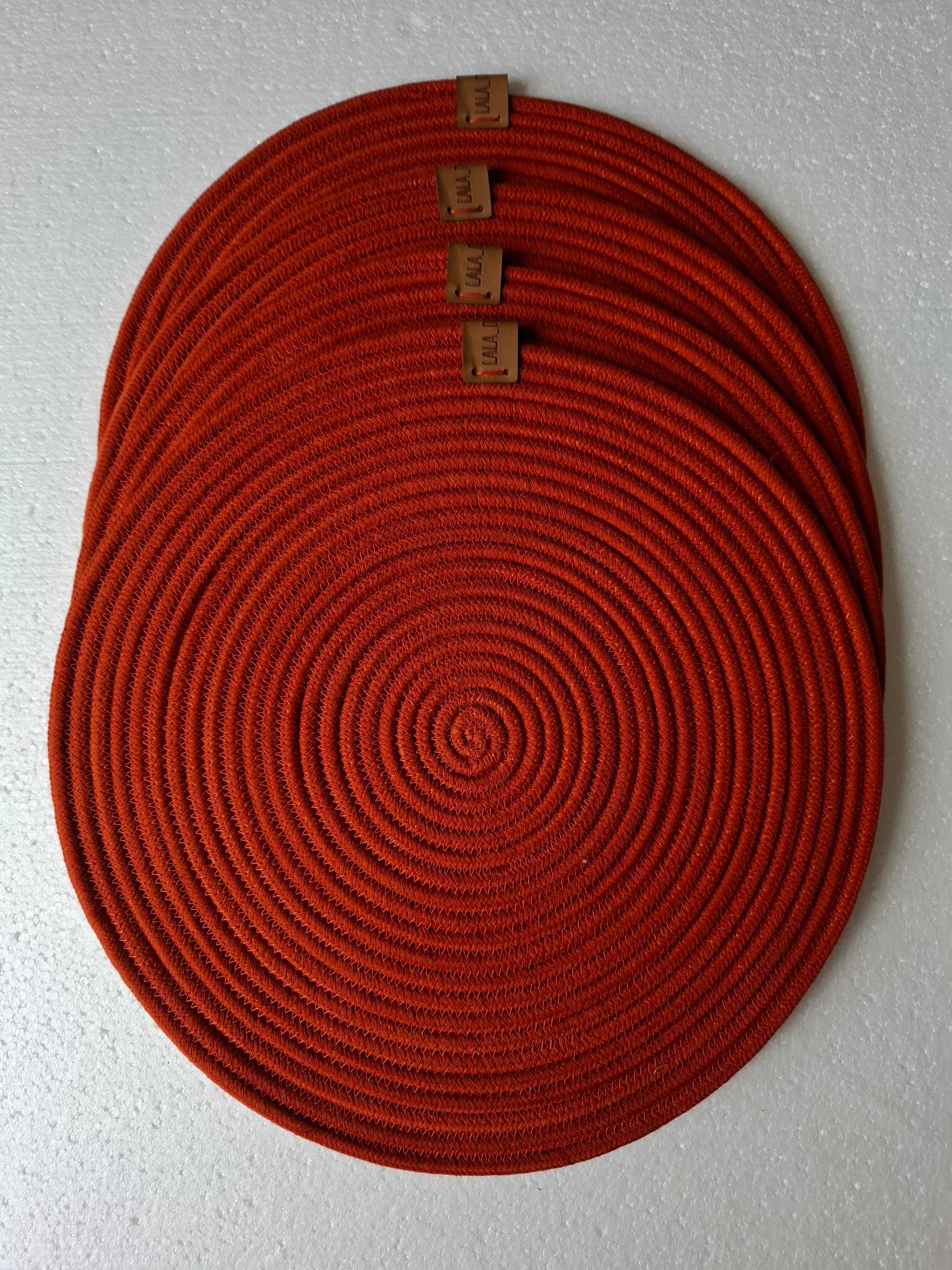 Individuales terracota