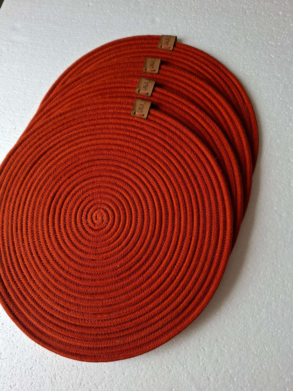 Individuales terracota