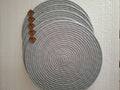 Individuales gris pastel